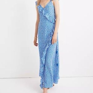Madewell wrap dress in mini daisy